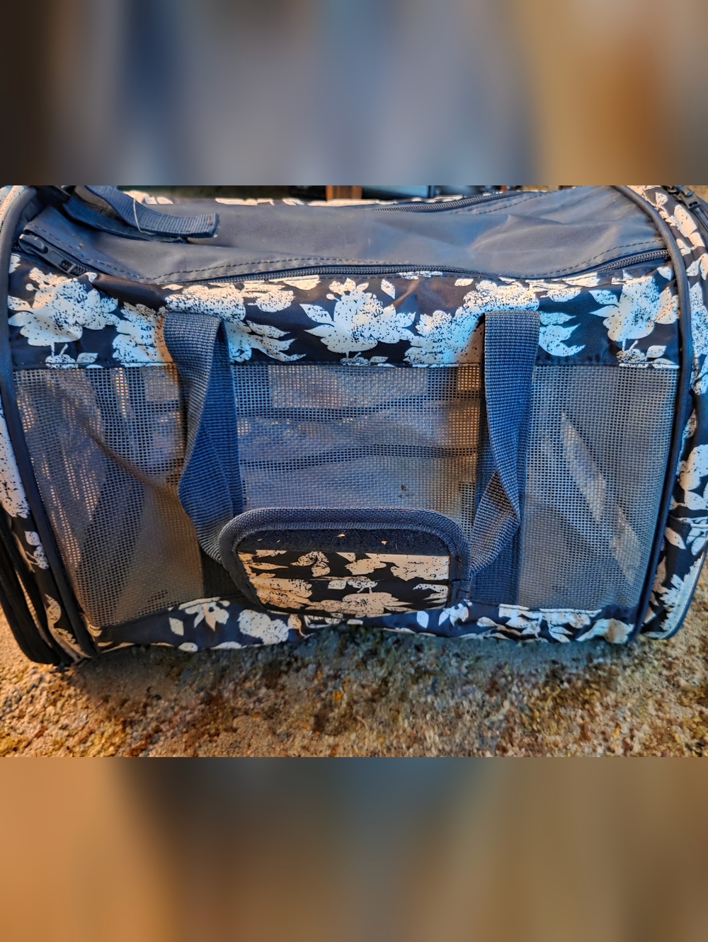 Top Paw Whisker City  24" Soft Sided Pet Carrier With Tether And Mesh Siding